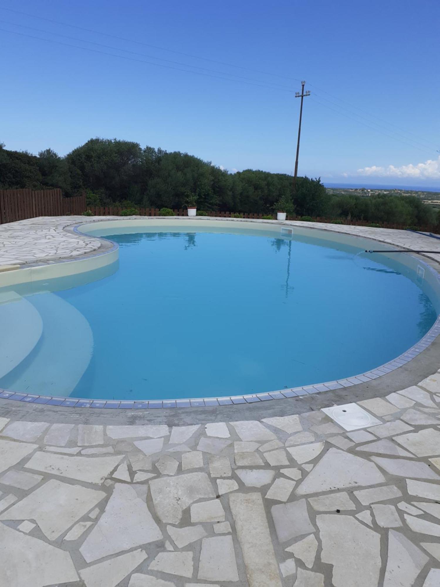 Gli Olivastri Con Piscina,Solarium, Vista Mare ,Sole -Mare E Tanta Natura ,Climatizzatore,Wifi Альенту Экстерьер фото